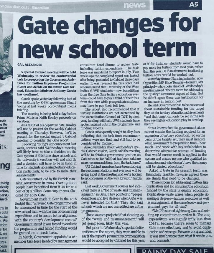 How My Student Guild Dropped the Ball on GATE and Why They Need Our Help